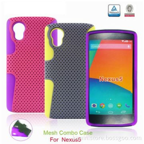 Mesh Combo 2-in-1 PC + Silicone Cover for LG Nexus 5